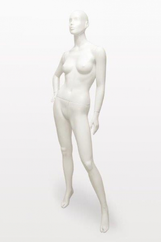 Manequins de Corpo Inteiro em Fibra Bela Cintra - Manequim Corpo Inteiro Cor Prata