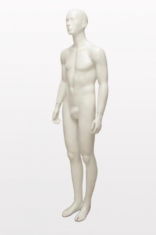 Onde Comprar Manequim Masculino de Vitrine Bela Vista - Manequim Masculino Branco